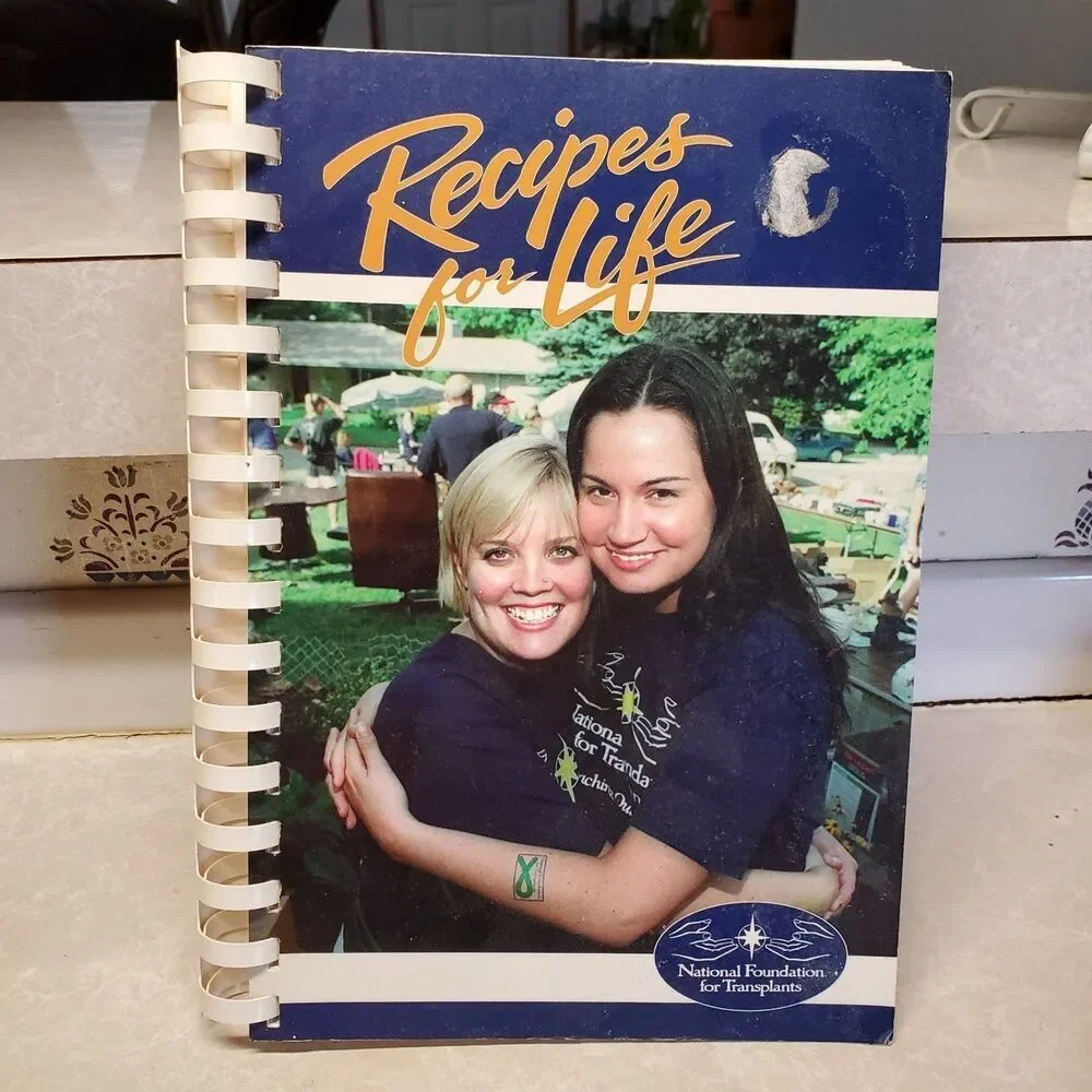 Recipes For Life Cookbook 2002 Friends Of National Transplants Foundation